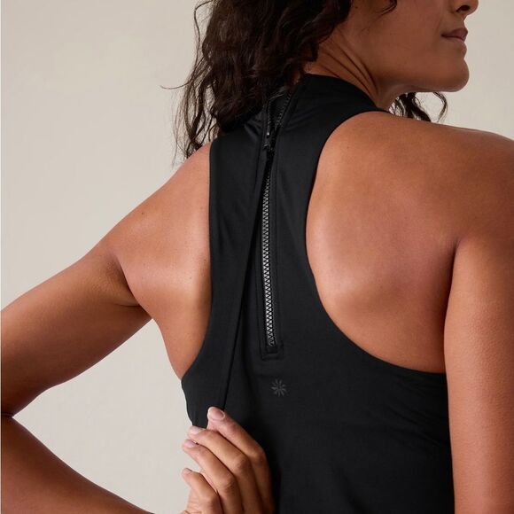 Athleta Black Sporty Bikini - Picture 2 of 8